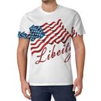 AILLOSA All Over Print FLAG-40 Kısa Kollu Baskılı Unisex T-shirt