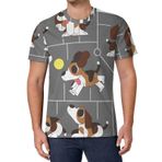 AILLOSA All Over Print TH-428 Kısa Kollu Baskılı Unisex T-shirt