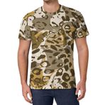 AILLOSA All Over Print YH-110 Kısa Kollu Baskılı Unisex T-shirt