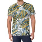 AILLOSA All Over Print YH-147 Kısa Kollu Baskılı Unisex T-shirt