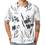 AILLOSA All Over Print YH-245 Kısa Kollu Baskılı Unisex T-shirt