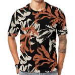 AILLOSA All Over Print YH-525 Kısa Kollu Baskılı Unisex T-shirt