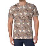 AILLOSA All Over Print YH-581 Kısa Kollu Baskılı Unisex T-shirt