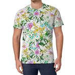 AILLOSA All Over Print YH-606 Kısa Kollu Baskılı Unisex T-shirt