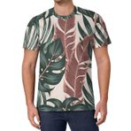 AILLOSA All Over Print YH-65 Kısa Kollu Baskılı Unisex T-shirt