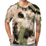 AILLOSA All Over Print YH-79 Kısa Kollu Baskılı Unisex T-shirt