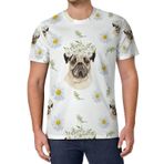 AILLOSA All Over Print YH-80 Kısa Kollu Baskılı Unisex T-shirt