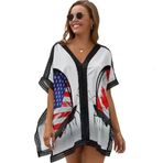 AILLOSA Boho FLAG-71 Uzun Kadın Pareos