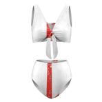 AILLOSA FLAG-101 Balensiz Yüksek Belli Kadın Bikini Set