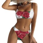 AILLOSA TH-103 Desenli Kadın Bikini Set