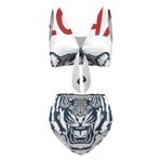 AILLOSA TH-199 Balensiz Yüksek Belli Kadın Bikini Set
