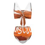 AILLOSA TH-271 Balensiz Yüksek Belli Kadın Bikini Set