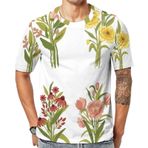 AILLOSA Th-450 Baskılı Desenli Kısa Kollu Unisex T-shirt