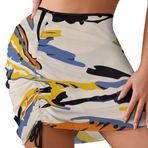 AILLOSA YH-107 Cover Up Sarma Etek Bikini Havlu Tarz Plaj Elbisesi
