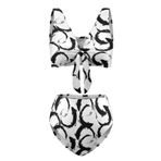 AILLOSA YH-12 Balensiz Yüksek Belli Kadın Bikini Set