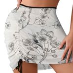 AILLOSA YH-259 Cover Up Sarma Etek Bikini Havlu Tarz Plaj Elbisesi