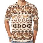 AILLOSA YH-270 Baskılı Desenli Kısa Kollu Unisex T-shirt