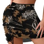 AILLOSA YH-331 Cover Up Sarma Etek Bikini Havlu Tarz Plaj Elbisesi