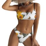 AILLOSA YH-361 Desenli Kadın Bikini Set