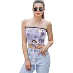 AILLOSA YH-366 Seksi File Tüp Üst Yaz Tube Top Tank Tops Kadın Askılı Üst Bluz