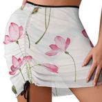 AILLOSA YH-390 Cover Up Sarma Etek Bikini Havlu Tarz Plaj Elbisesi
