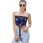 AILLOSA YH-397 Seksi File Tüp Üst Yaz Tube Top Tank Tops Kadın Askılı Üst Bluz