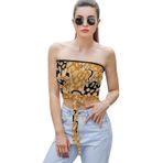 AILLOSA YH-399 Seksi File Tüp Üst Yaz Tube Top Tank Tops Kadın Askılı Üst Bluz