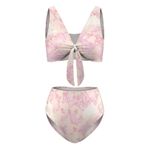 AILLOSA YH-530 Balensiz Yüksek Belli Kadın Bikini Set