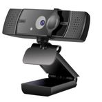 Aimery 2K Web Kamerası, Ultra 2K HD Bilgisayar Kamerası, 2K/30fps, 2 Gürültü Azaltma Mikrofon, TOF Otomatik Odaklama Web Kamerası, Gizlilik Kapaklı TOF Otomatik Odaklama Akış Web Kamerası,