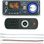 Aiorwel Bluetooth Ses Kod Çözücü Amplifikatör Kartı 2X80W 160W Amplifikatör Ses Çalar 12V Dıy Mp3 Çalar Araba Fm Radyo Modülü Tf USB (Yurt Dışından) - Renkli
