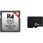 Aiorwel R4 Kart Sdhc Yakma Kartı+2gb Hafıza Kartı Yeni Opends Twymenu++ Çift Çekirdek Ds/ds Lite Flash Kart Oyun Kartı (Yurt Dışından) - Siyah