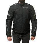 Aır 4 Mevsim Korumalı Motosiklet Montu Siyah(Kalıplar Dardır Bir Beden Büyük Sipariş Veriniz) - 5XL