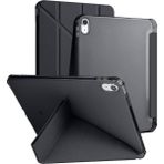 Air 5. Nesil / 4. Nesil 10,9 Inç Ile Uyumlu Kalemlikli, Uyku Modlu, Mıknatıslı, Üçgen Standlı, Darbeye Dayanıklı Kaplama Akıllı Kılıf (Siyah, iPad Air 5. Nesil / 4. Nesil Uyumlu 10,9 Inç)