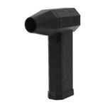 Air Duster Electric, Mini Blower Jet Verimli Enerji Fanı Bilgisayar Klavyesi Için 3000 MAH Escobillas Olmadan 130000 RPM Abs (BLACK)