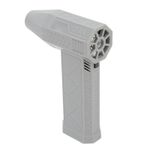 Air Duster Electric, Mini Blower Jet Verimli Enerji Fanı Bilgisayar Klavyesi Için 3000 MAH Escobillas Olmadan 130000 RPM Abs (GRAY)