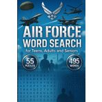 Air Force Word Search for Teens, Adults and Seniors