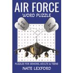 Air Force Word Search Puzzle Book: Word Searches with Easy to Read Print about Air Force, Aviation Service, Flying Corps, and more | 6x9 inches, 110 ... … Gifts for Vacations, Holidays and Free Tim