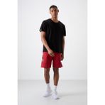 Air Jones Amos Kırmızı Baskılı Erkek Şort - 81246 - XL