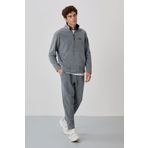 AIR JONES Carol Gri Melanj Polar Erkek Eşofman Takım - 85226