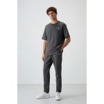 Air Jones Haki Pamuklu Kalın Yumuşak Dokulu Oversize Fit Nakışlı Erkek Eşofman Takım - 85252 - 2XL