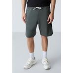 AIR JONES Haki Pamuklu Kalın Yumuşak Dokulu Standart Fit Basic Erkek Şort - 81281