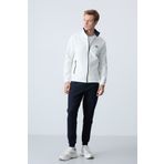 AIR JONES Hugo Ekru - Lacivert Jogger Erkek Eşofman Takım - 85198