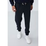 Air Jones İndigo Yüzeyi Dokulu Standart Fit Erkek Eşofman Alt - 82156 - XL