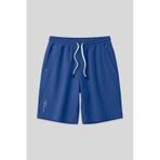 Air Jones Tommy Life Parlament Pamuklu Kalın Yumuşak Dokulu Standart Fit Basic Erkek Şort - 81278 Mavi