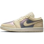 Air Jordan 1 Low Special Edition Womens Sneaker Hakiki Deri Kadın Günlük Spor Ayakkabı Krem