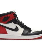 Air Jordan 1 Retro High Og Satin Black Toe Spor Ayakkabi