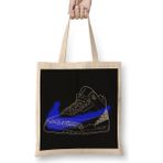 Air Jordan 11 Bred Low Retro Matador Minimalism Bez Çanta Uzun Saplı - Açık Bej - 40 X 40