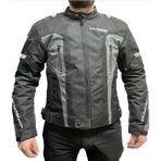Air Racing Motosiklet Montu 4 Mevsim Motorcu Touring Mont Siyah-Gri