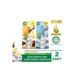 Air Wick Elektrikli Oda Kokusu Yedek Şişe Büyülü Vanilya + Beyaz Orkide 2x19 ML