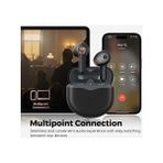 Air4 Qualcomm QCC3070 Uyarlanabilir Aktif Gürültü Engelleme Aptx Kayıpsız 5.3 Bluetooth Kulak Içi Kulaklık - Siyah - standart